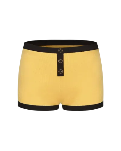 Nana Jacqueline Eliza Knit Shorts (yellow)