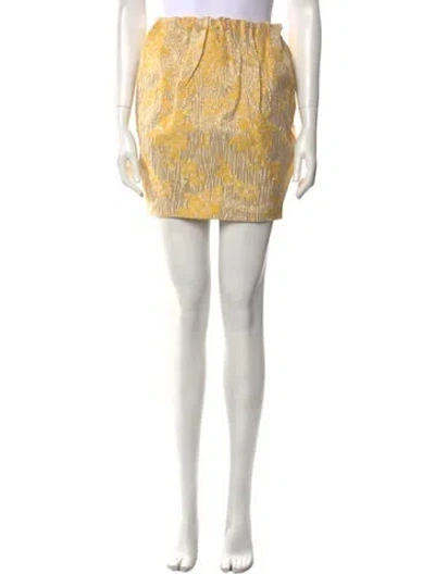 Pre-owned Nana Jacqueline Floral Print Mini Skirt W/ Tags