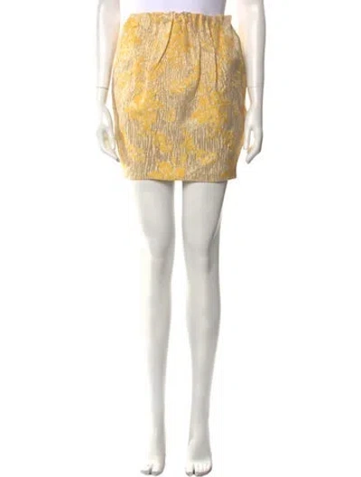 Pre-owned Nana Jacqueline Floral Print Mini Skirt W/ Tags