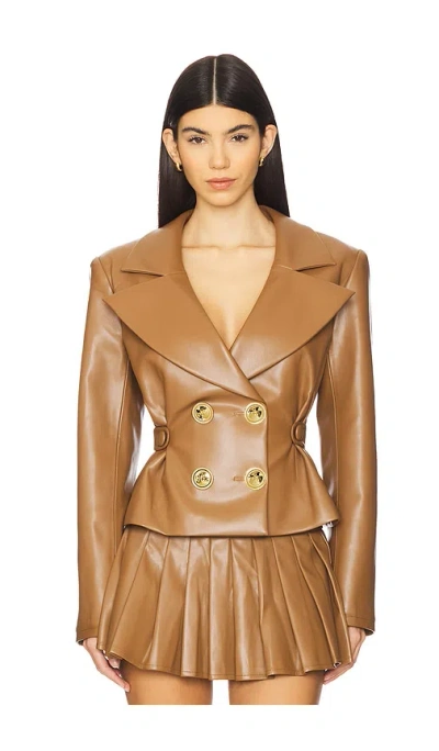 Nana Jacqueline Gina Jacket In 브라운