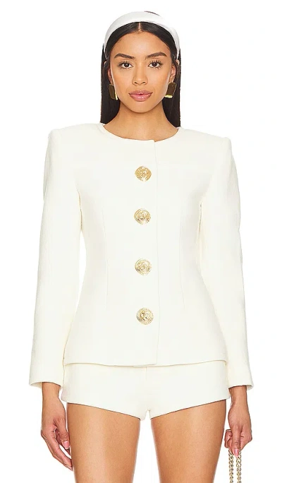 Nana Jacqueline Lisette Blazer In White