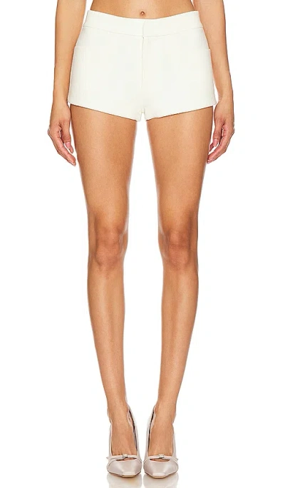 Nana Jacqueline Lisette Shorts (ivory) In White