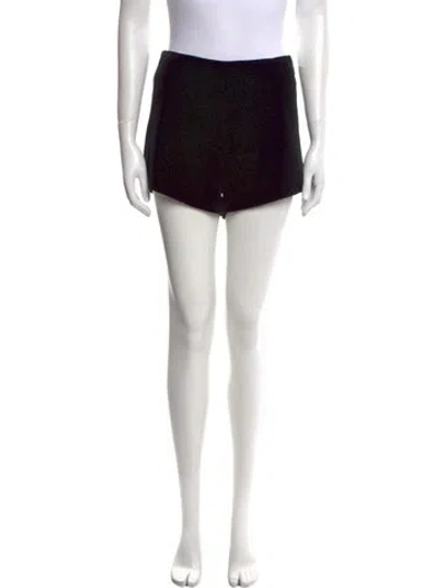 Pre-owned Nana Jacqueline Mini Shorts W/ Tags In Black