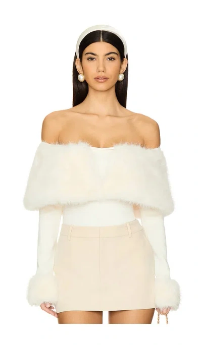 Nana Jacqueline Nadine Top In White