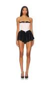 Nana Jacqueline Valentine Romper In Rose