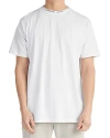 Nana Judy Court Short Sleeve Neck Logo Tee In White