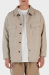 Nana Judy Durant Shacket In Beige