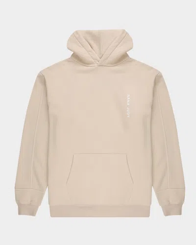 Nana Judy Men's Airlie Fleece Hoodie In Bone