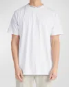 Nana Judy Men's Court Logo T-shirt In White