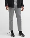 Nana Judy Men's Fairway Elastic-waist Chino Pants In Grey