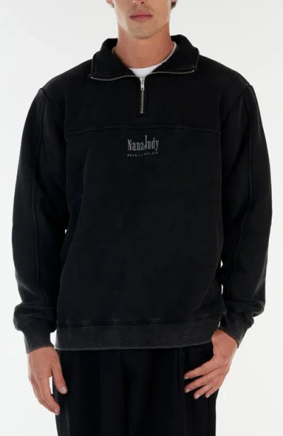 Nana Judy Naples Sweater In Black Enzyme