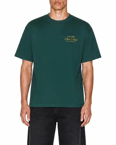 Nana Judy Relaxed Fit Manoir Graphic Tee In Green