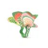Nana Watanabe Women's Land Embroidery Butterfly - Green In Green