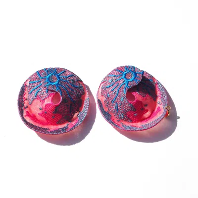 Nana Watanabe Women's Pink / Purple Moonglow Earrings - Pink