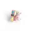 Nana Watanabe Women's Wetland Embroidery Earring - Pink In Pink