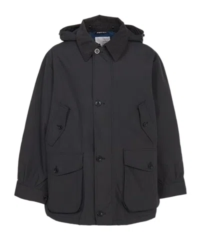 Nanamica 2l Pertex Unlimited Field Jacket In Black