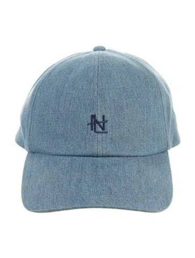 Pre-owned Nanamica Adjustable Baseball Hat In Blue
