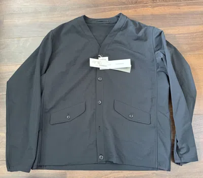 Pre-owned Nanamica Alphadry Cardigan In Black