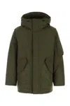 Nanamica Army Green Polyester Down Jacket