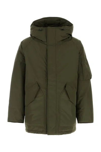 NANAMICA NANAMICA ARMY GREEN POLYESTER DOWN JACKET