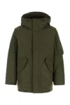 Nanamica Army Green Polyester Down Jacket