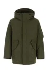 Nanamica Army Green Polyester Down Jacket