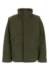 Nanamica Khaki Gore-tex Short Down Jacket