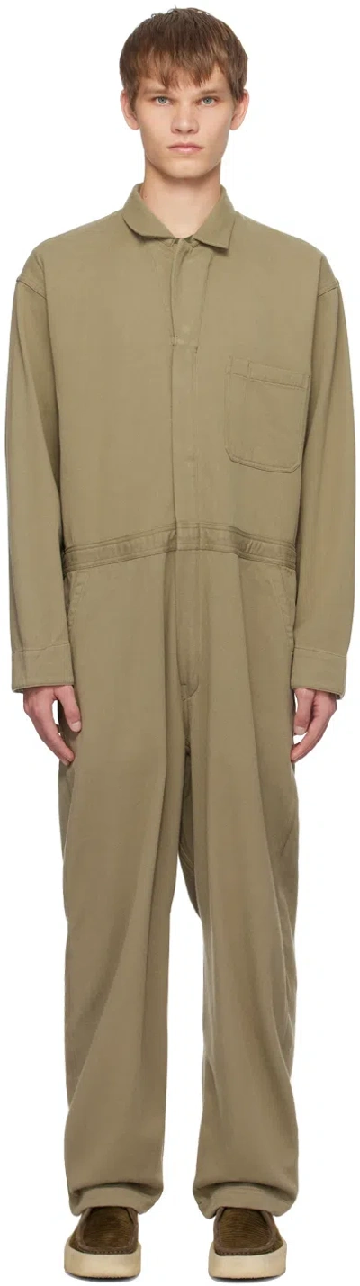 Nanamica Beige All-in-one Jumpsuit In Kb Khaki Beige