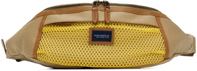 Nanamica Beige Water Repellent Belt Bag In Be Beige