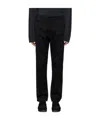 Nanamica Black Straight Chino Trousers In Black