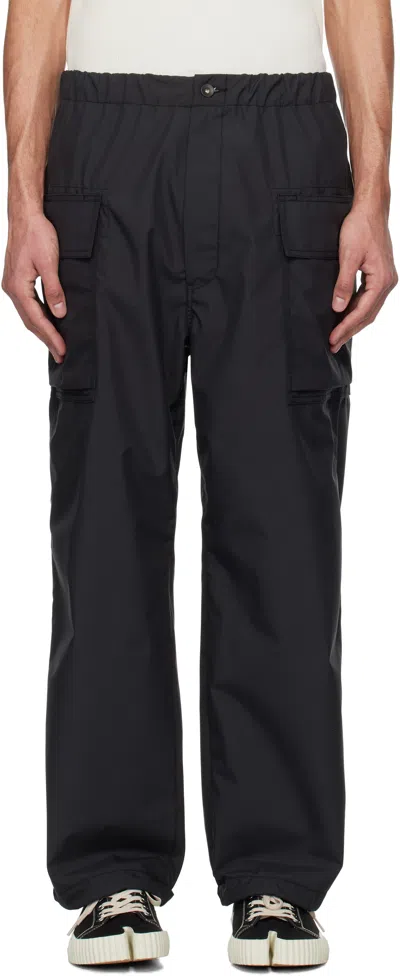 Nanamica Black 3l Pertex Shield Cargo Pants