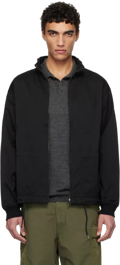 Nanamica Black Chino Deck Jacket