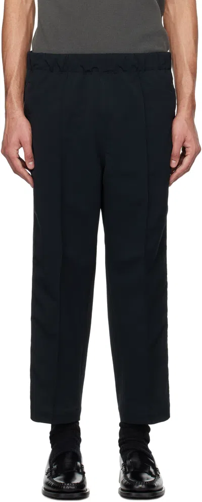 Nanamica Black Cropped Trousers