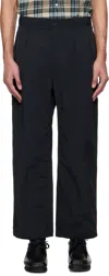 Nanamica Black Deck Trousers In Black