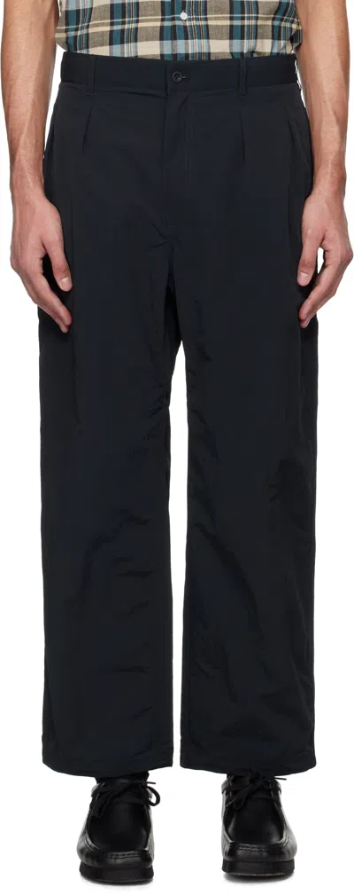 Nanamica Black Deck Trousers