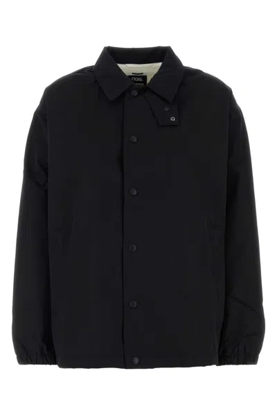 NANAMICA NANAMICA BLACK POLYESTER WINDBREAKER