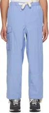 Nanamica Blue Easy Cargo Pants In Sx Sax