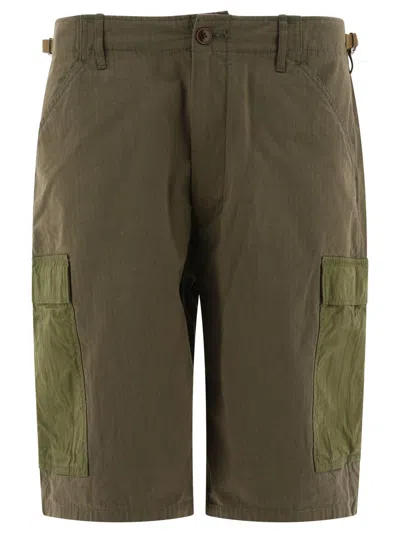 Nanamica Cargo Shorts In Green