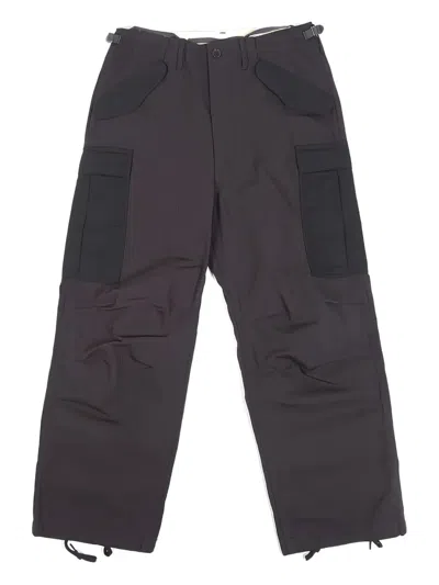 Nanamica Cargo Trousers In Black