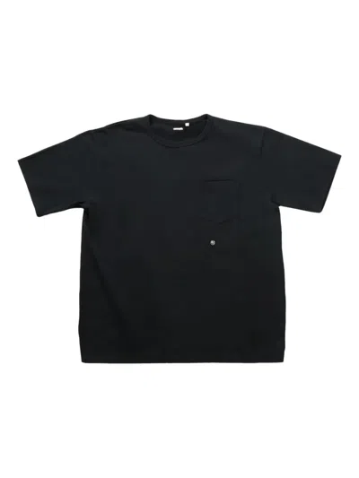 Nanamica Chest-pocket T-shirt In Black