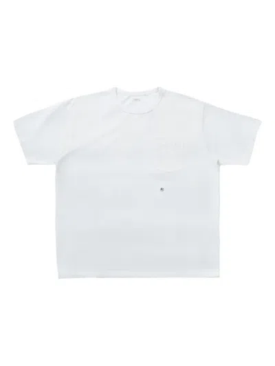 Nanamica Chest-pocket T-shirt In White