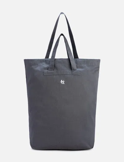 Nanamica Chino Tote Bag In Grey/灰色/그레이/グレー