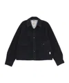 Nanamica Collared Jacket In Black