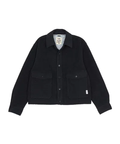 Nanamica Collared Jacket In Black