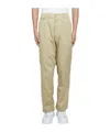 Nanamica Concealed-fastening Straight Trousers In Green