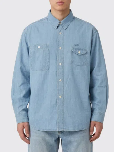 Nanamica Cotton Blend Shirt In Blue