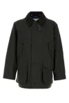 Nanamica Dark Green Nylon Jacket In Black