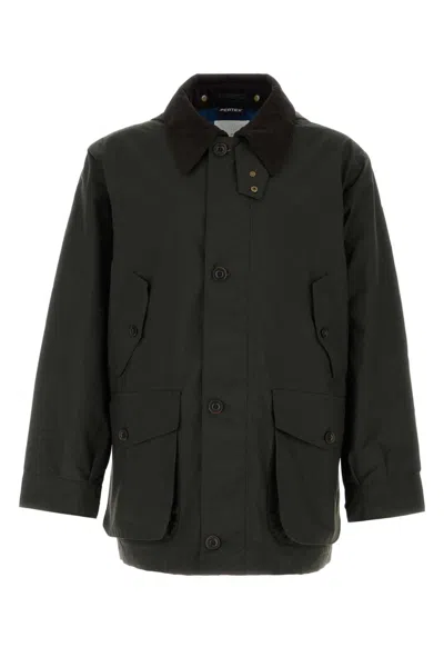 NANAMICA DARK GREEN NYLON JACKET