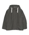 Nanamica Graphite Polyester Blend Jacket In Black