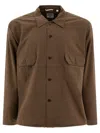Nanamica High-density-parachute-fabric Jacket In Brown